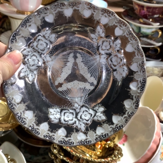 瓷片微瑕陶瓷处理介意请慎拍15厘米