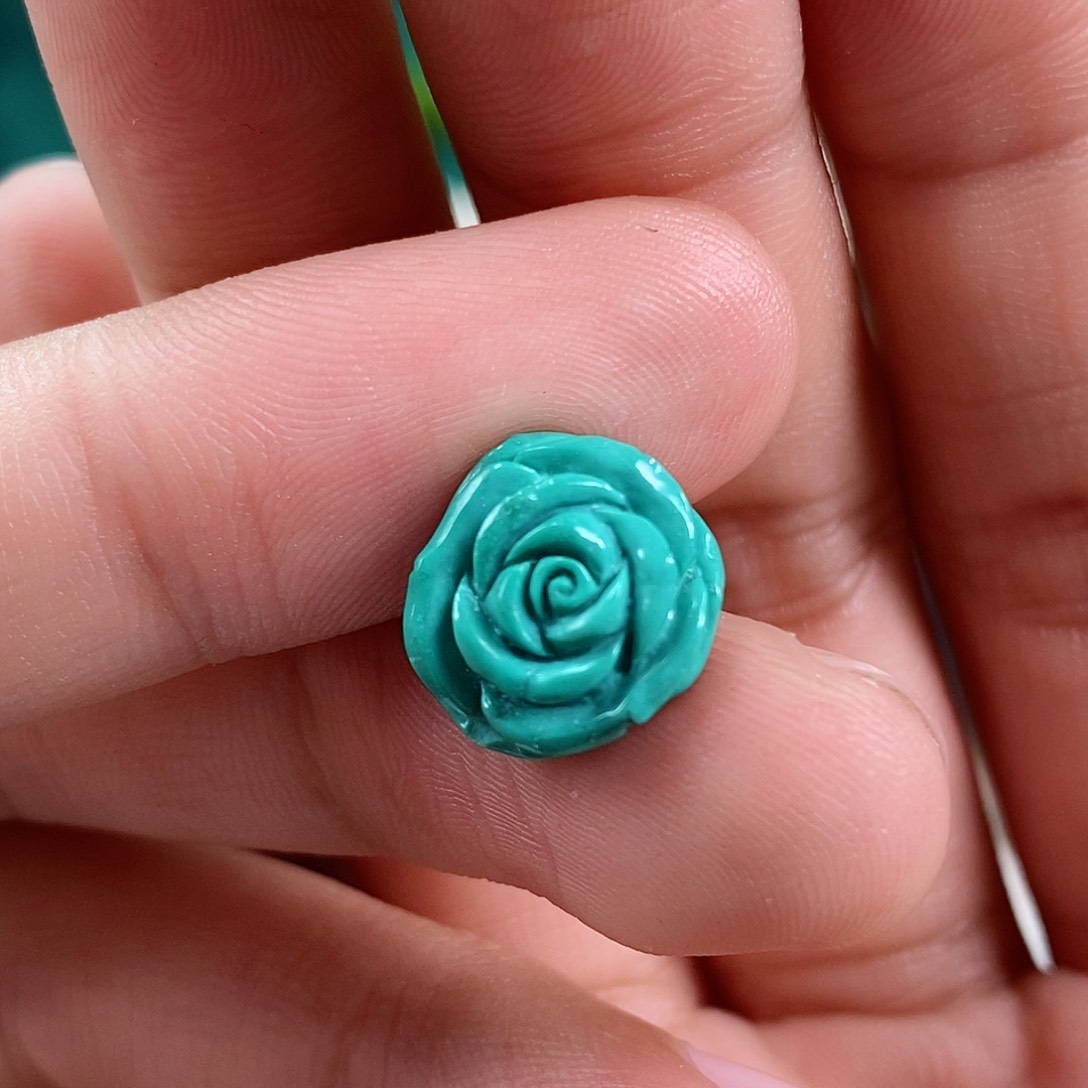 绿松石珠宝奇石未镶嵌