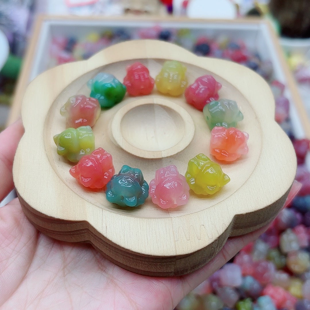 云***子玛瑙/玉髓未镶嵌手链盐源12