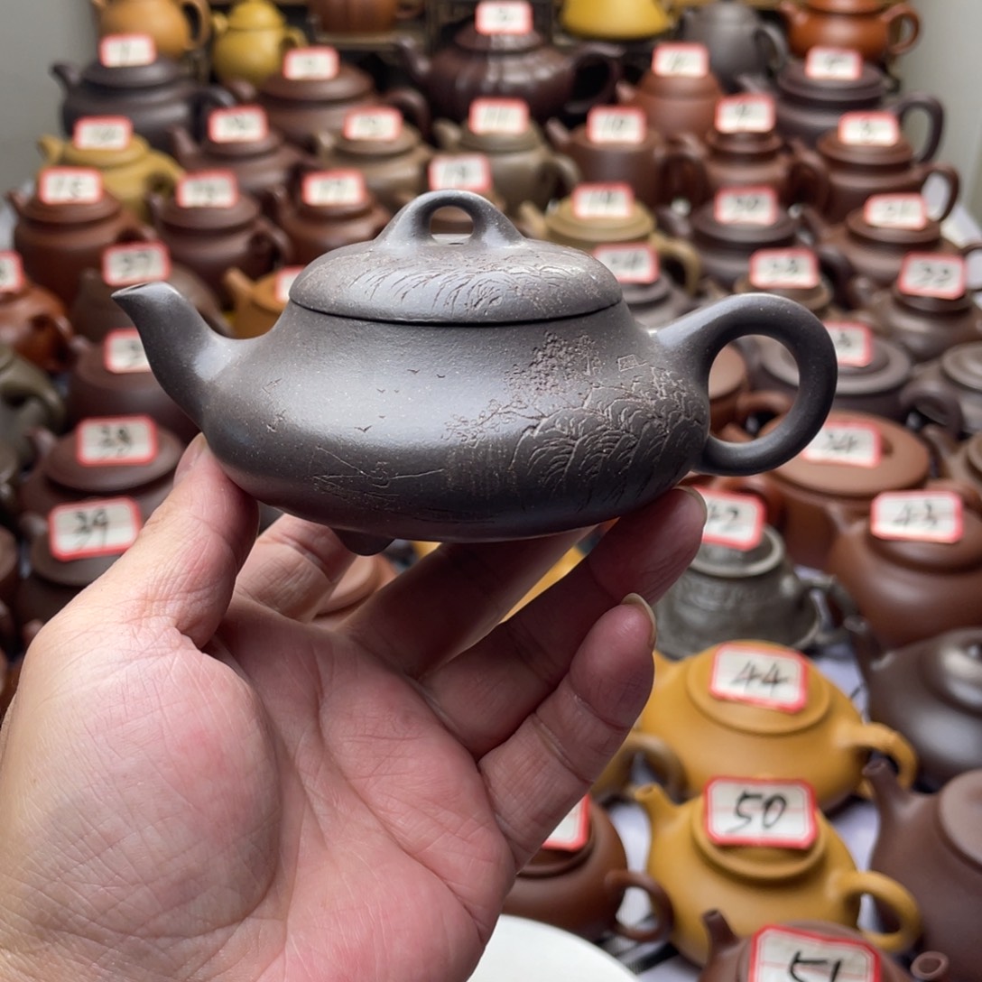 紫砂茶壶微瑕半手工