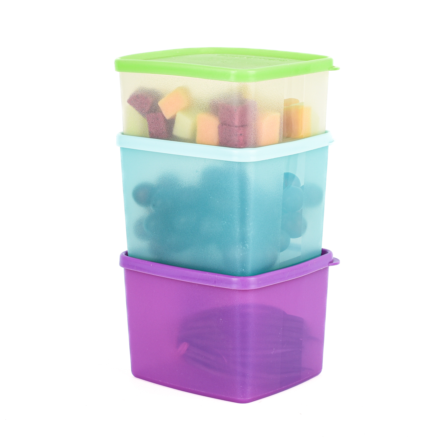 特百惠冷藏保鲜盒 防潮防尘冰箱分装冷藏蔬菜水果收纳储藏盒