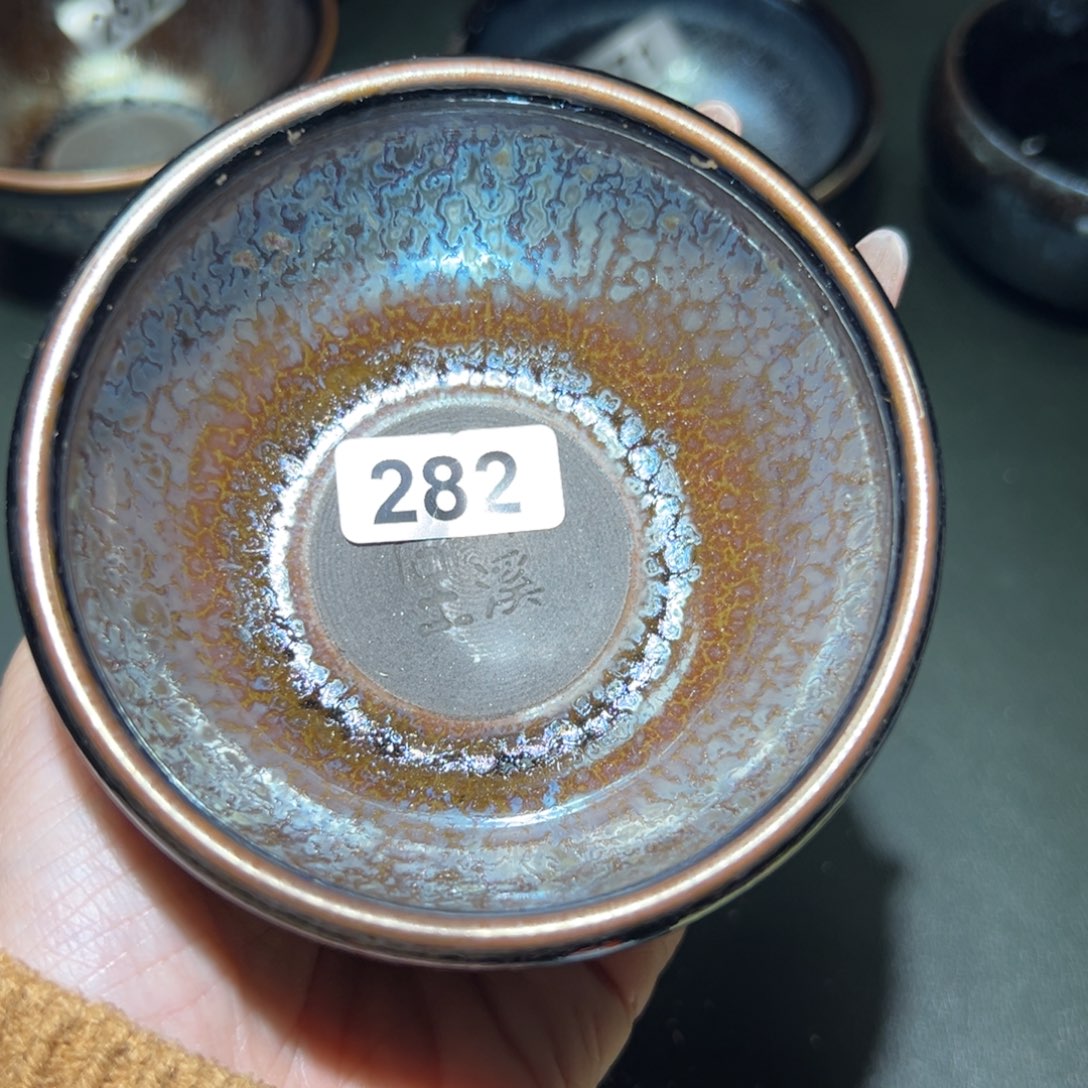 上***缘茶盏全手工原矿原釉建盏