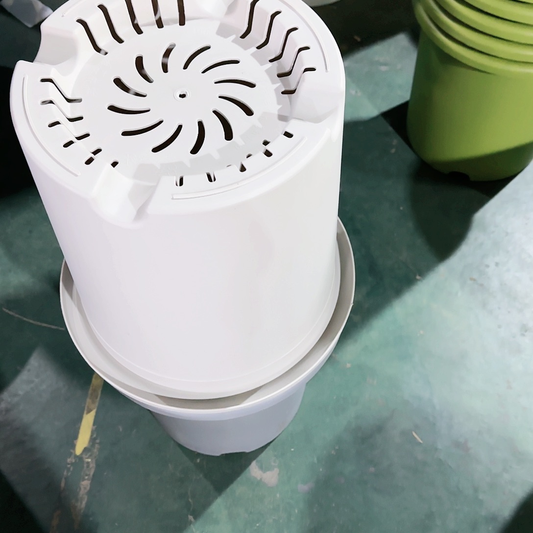 树脂四季8号2个灰白色1个果绿