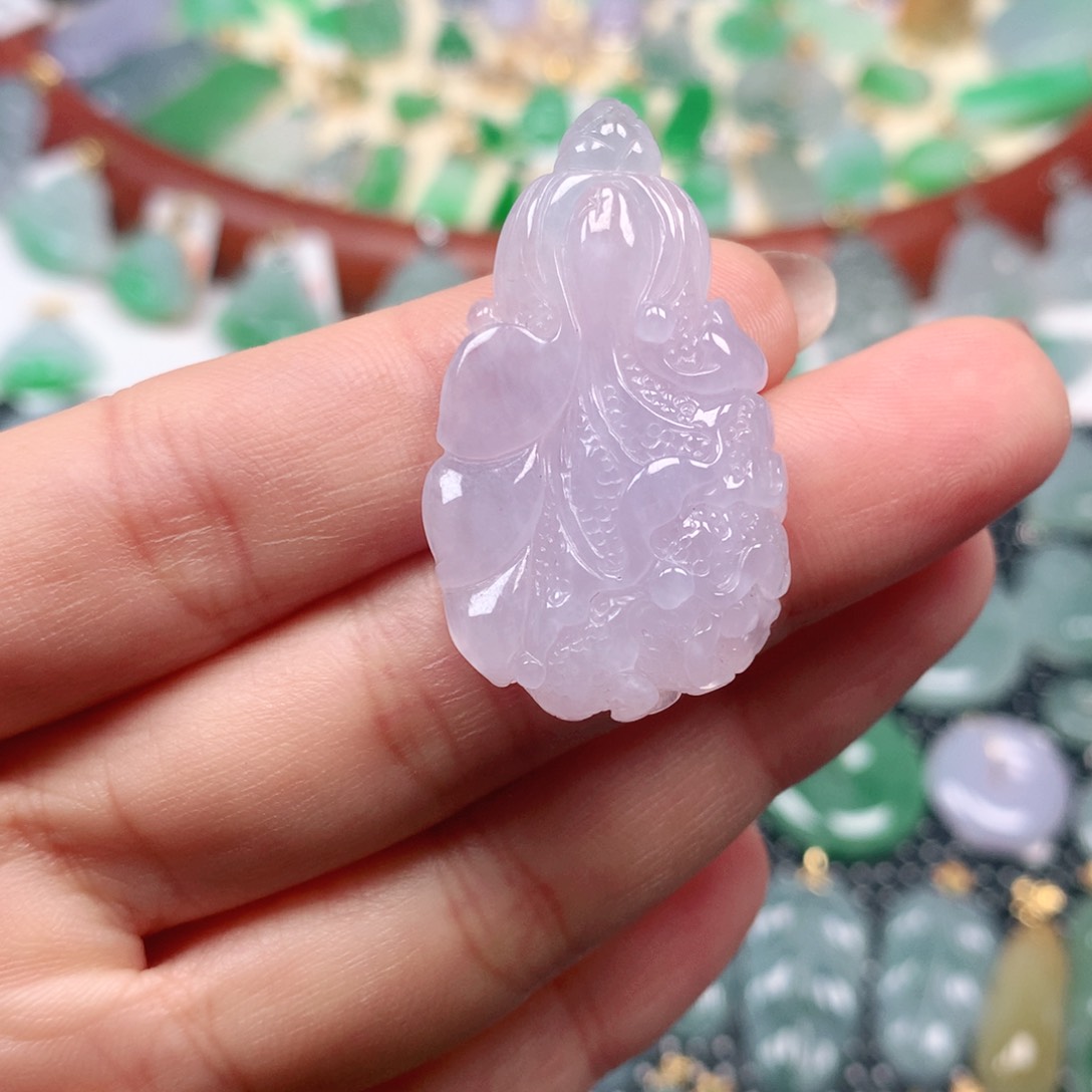 【闪购商品】翡翠吊坠(不含链)未镶嵌