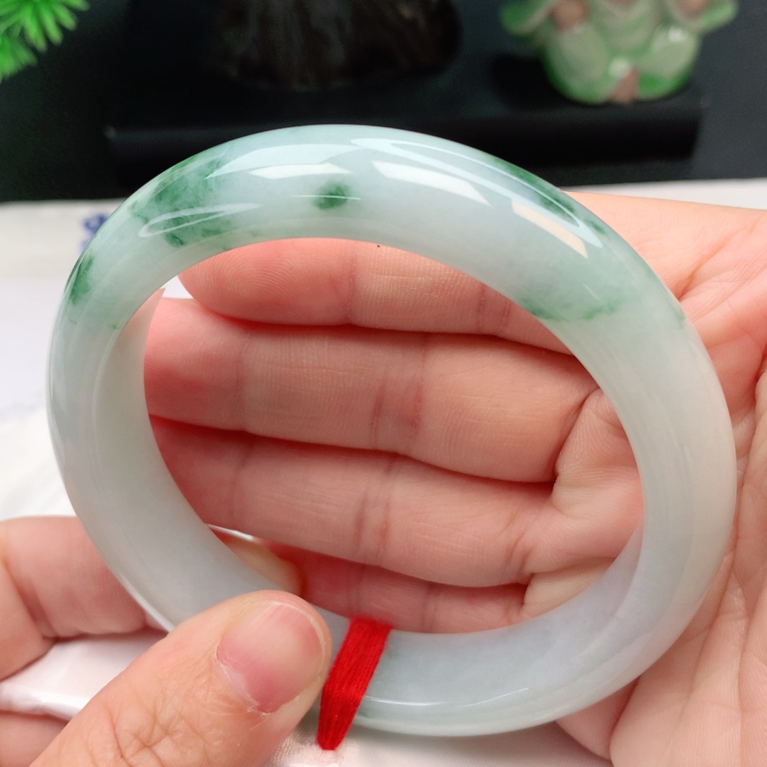 未镶嵌手镯翡翠61-63圈