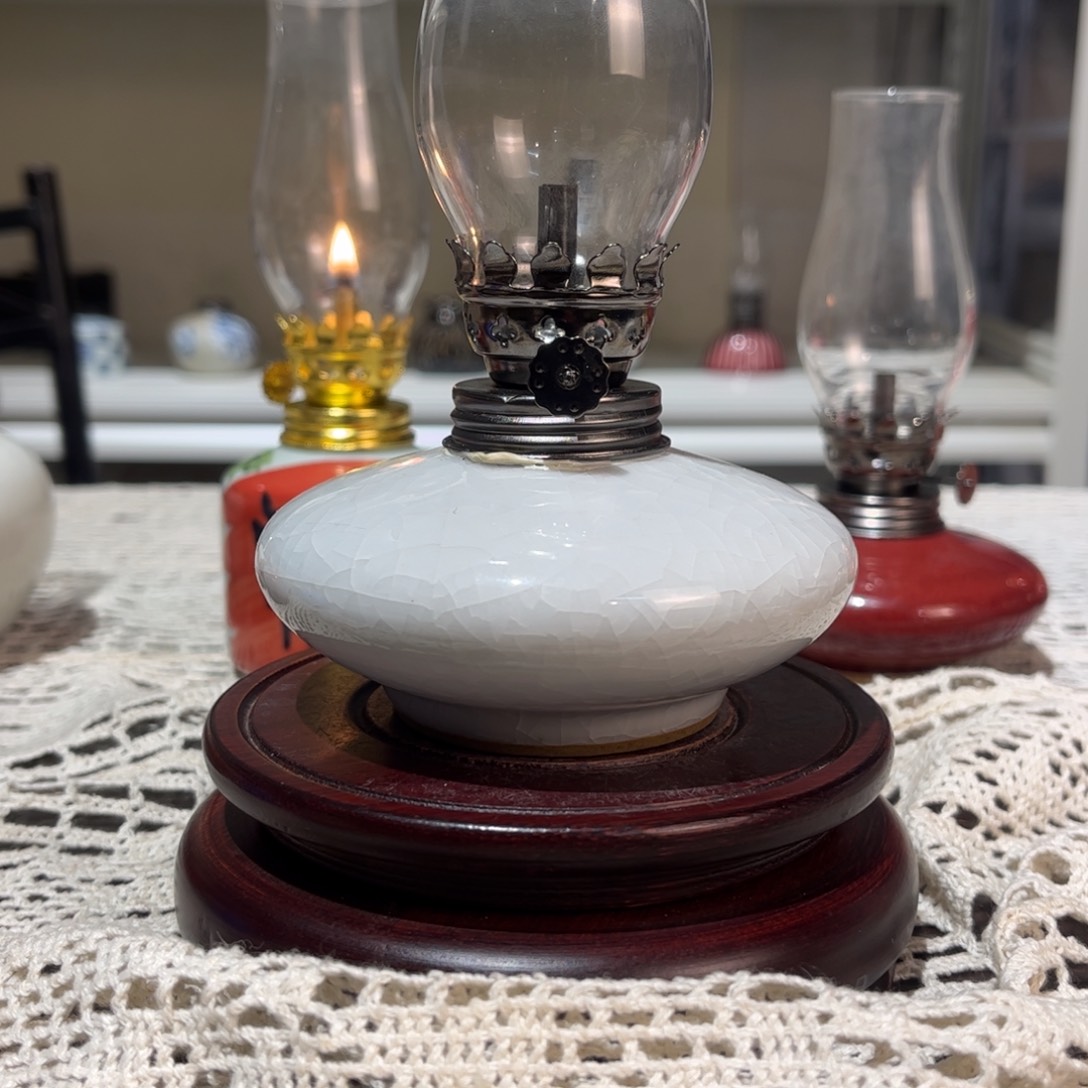 摆件景德镇陶瓷香薰灯