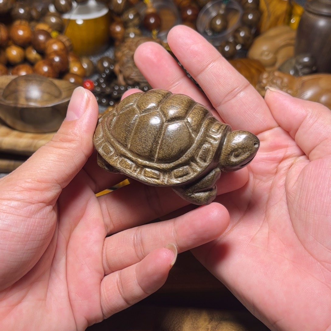 金丝楠阴沉木乌龟