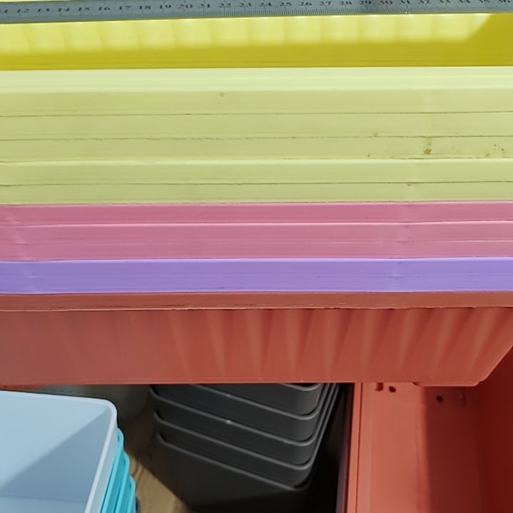 长 44 长条盆 3 个颜色随机