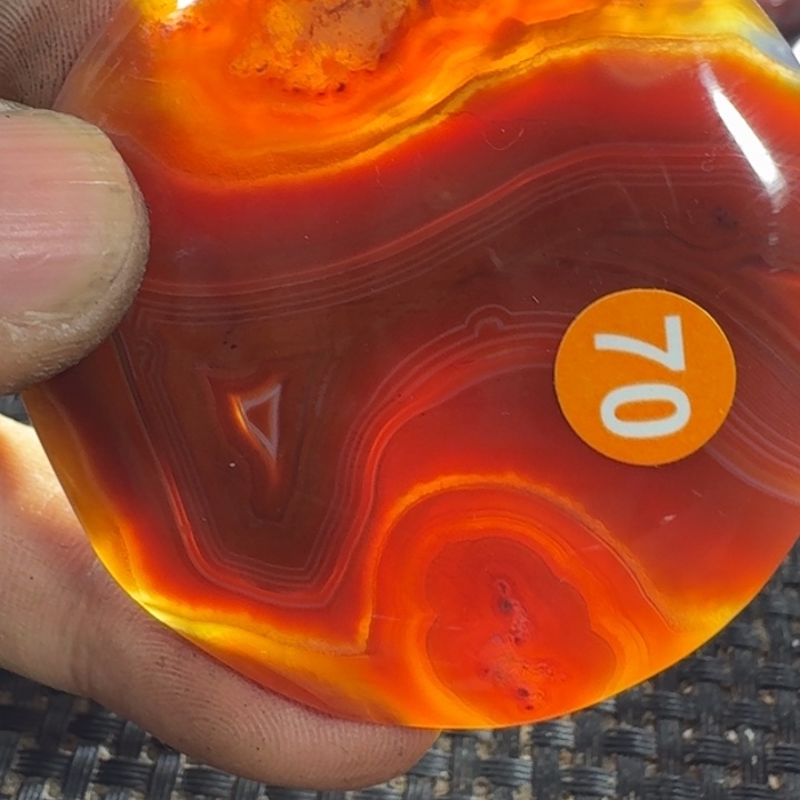 灵***兰玛瑙/玉髓未镶嵌颈饰