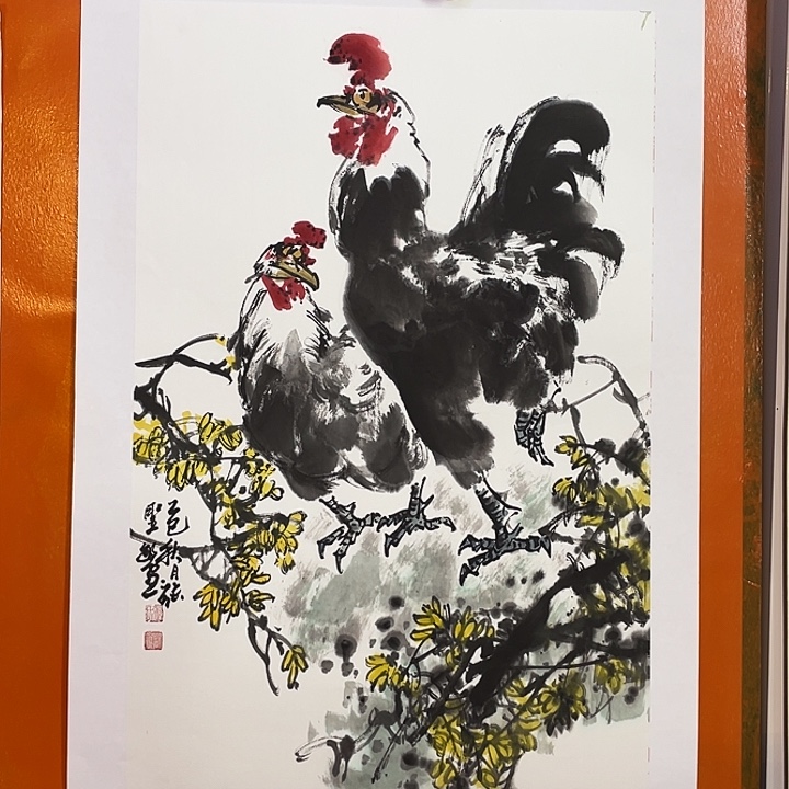 国画张圣敏先生纯手绘作品