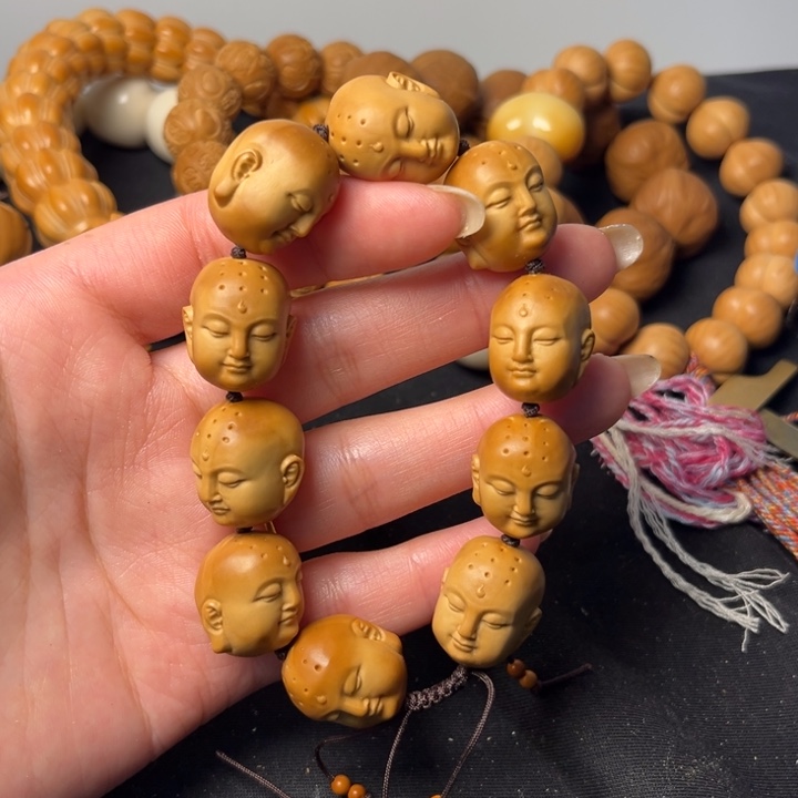 橄榄核手串静思罗汗