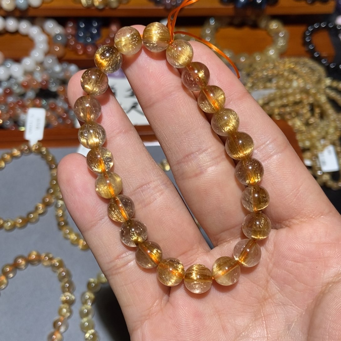 水晶手链未镶嵌海**了