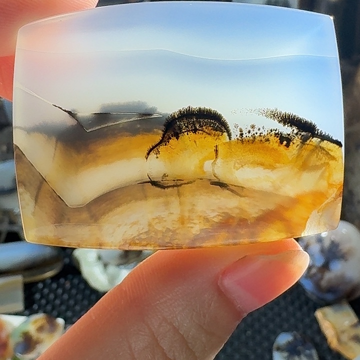 未镶嵌玛瑙/玉髓珠宝奇石