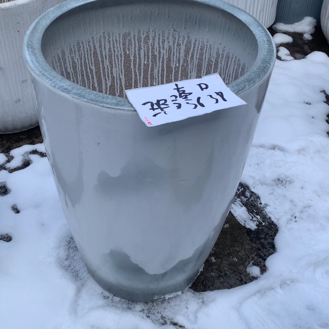 瑕疵高温陶瓷花盆