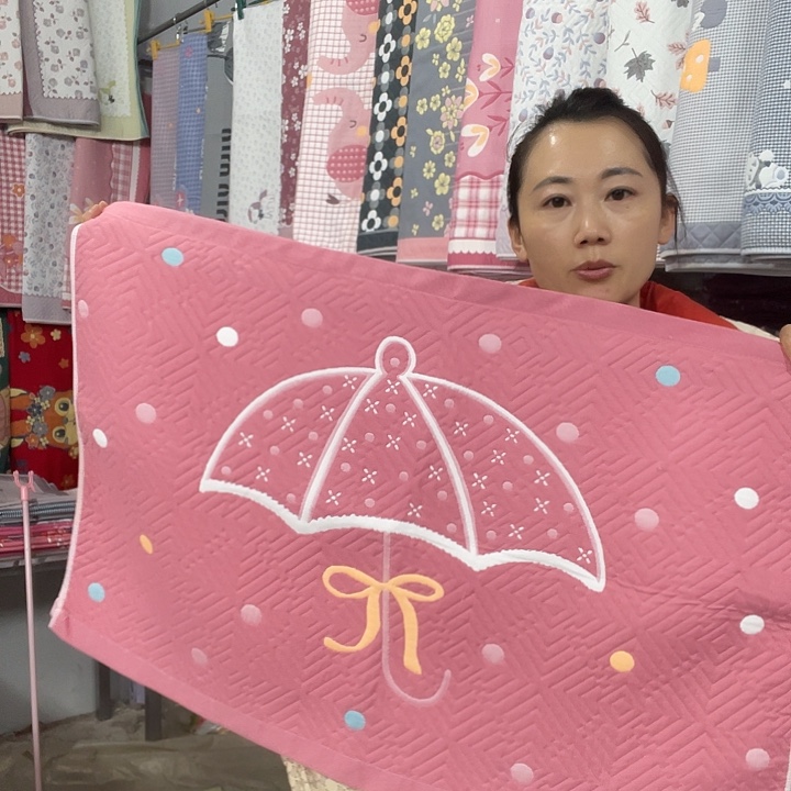 棉特价粉色小雨伞