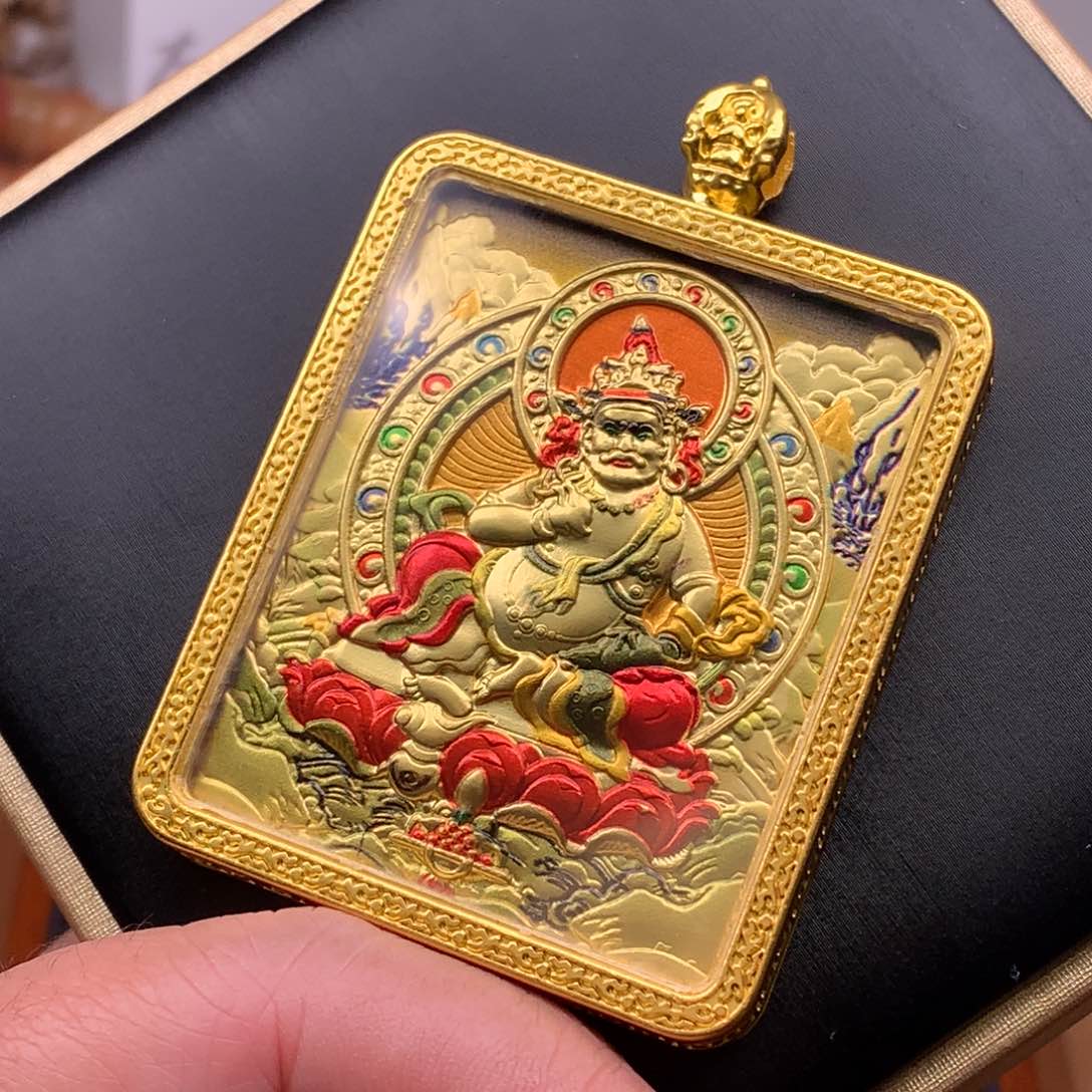 吊坠天天都在盘  大黑天吊坠