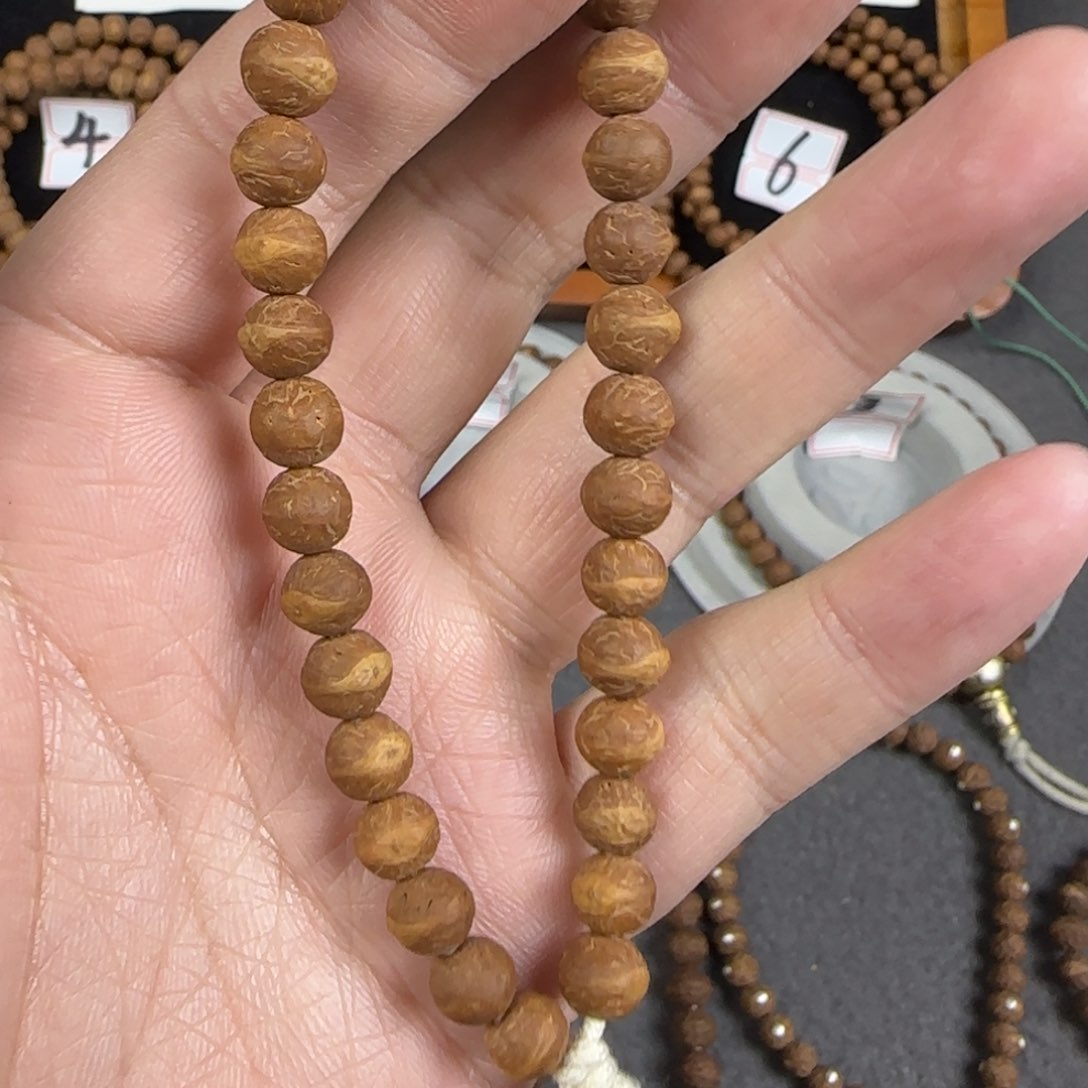莲花菩提吊坠莲师酸枣核手串