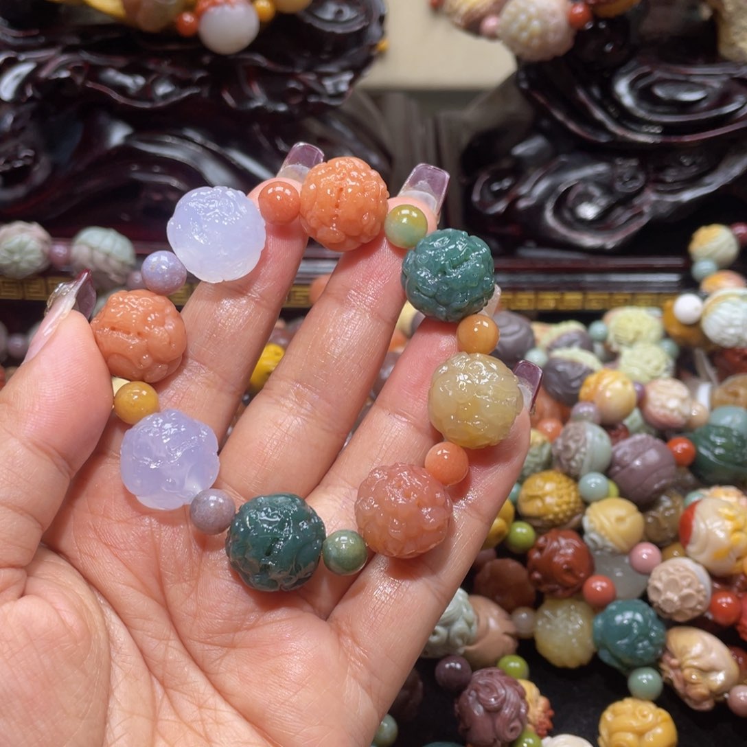 石英质玉手链未镶嵌