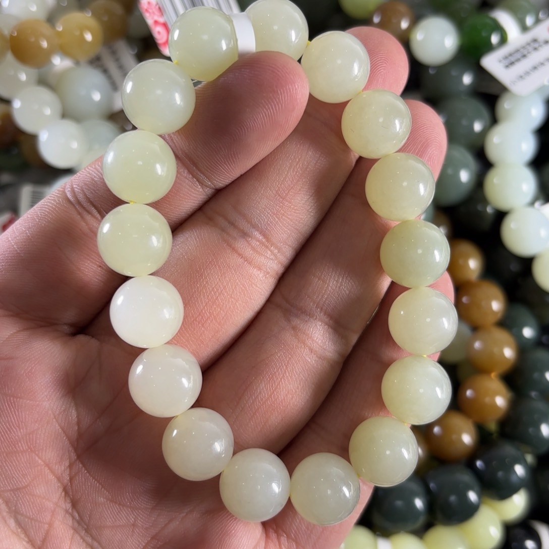 和田玉手链未镶嵌W101