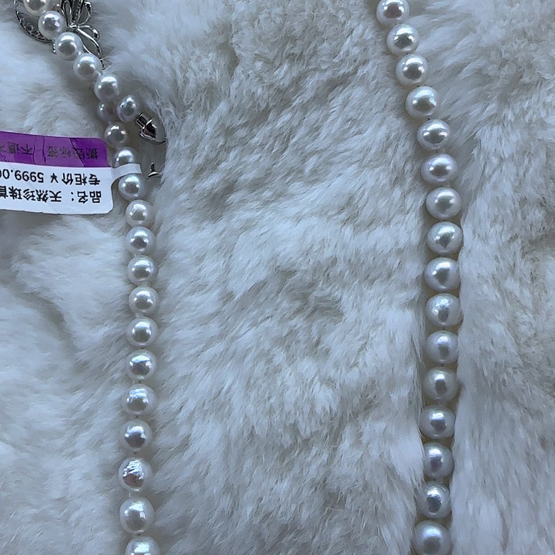 未镶嵌项链定制627淡水珍珠