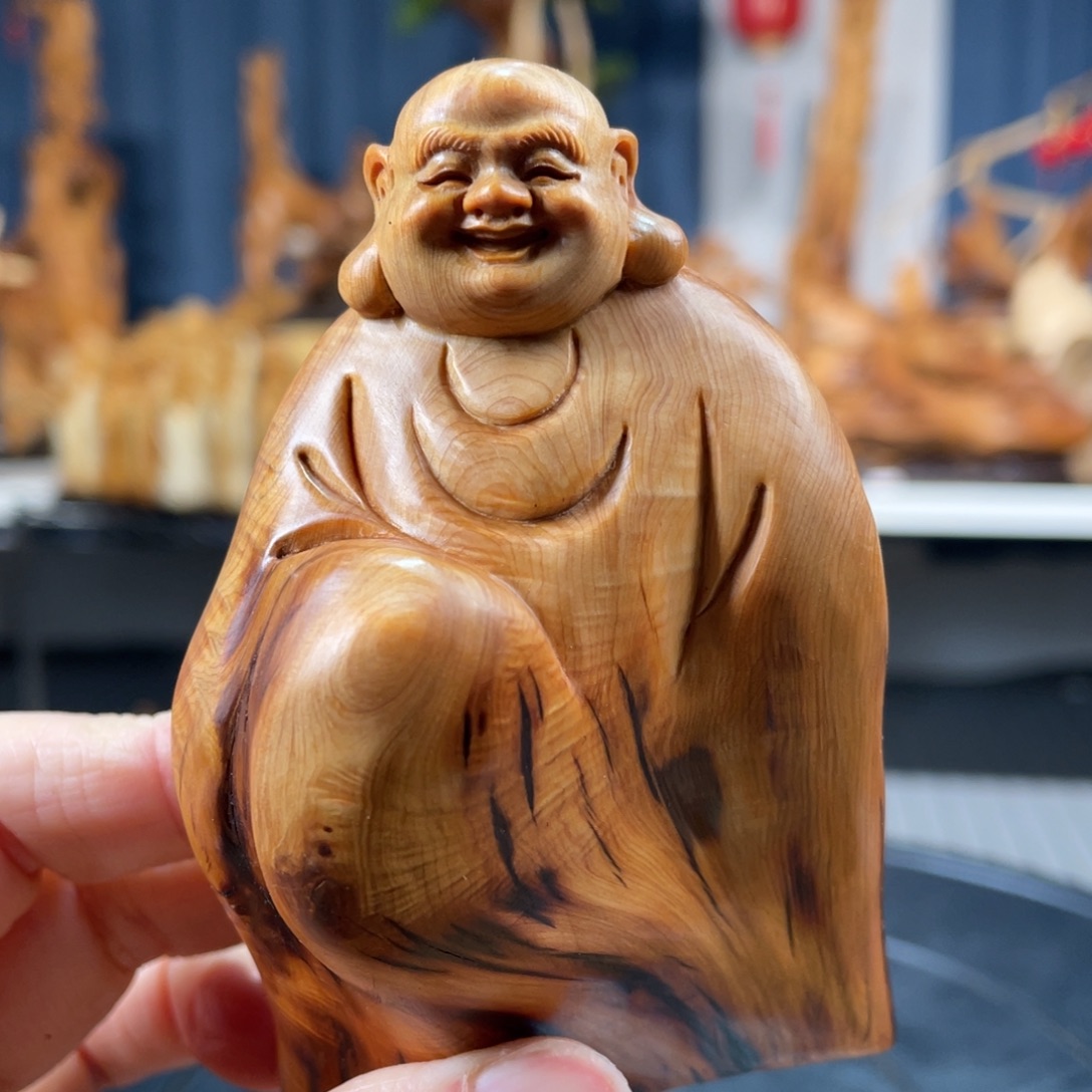 柏木（崖柏）手把件
