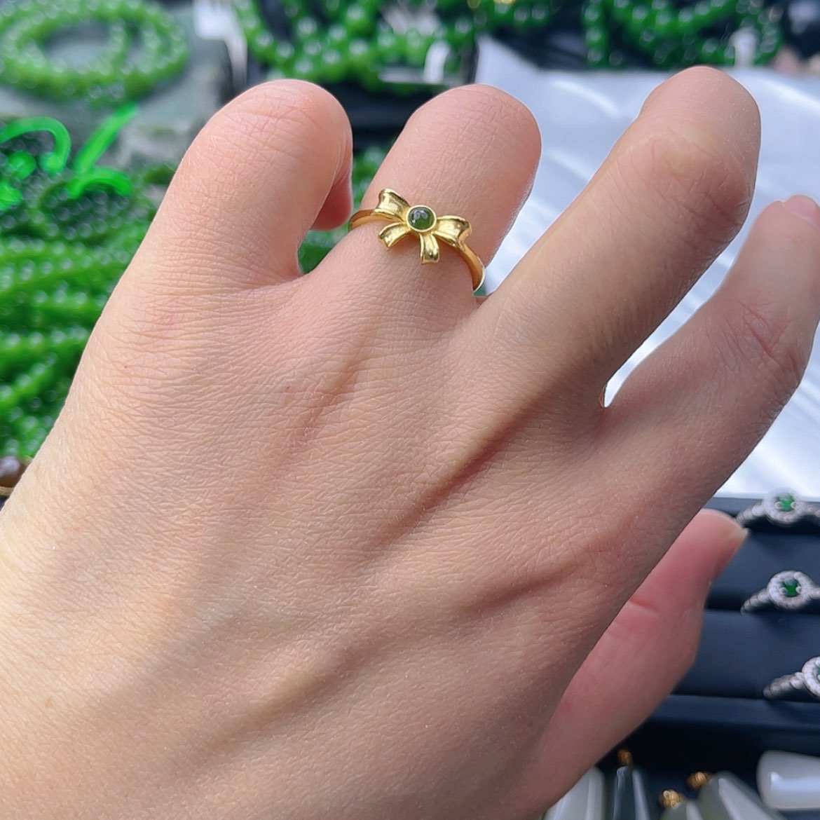 【闪购商品】和田玉颈饰银S925镶嵌