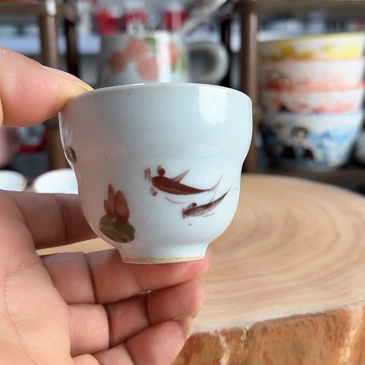 景德镇陶瓷小葫芦杯杯