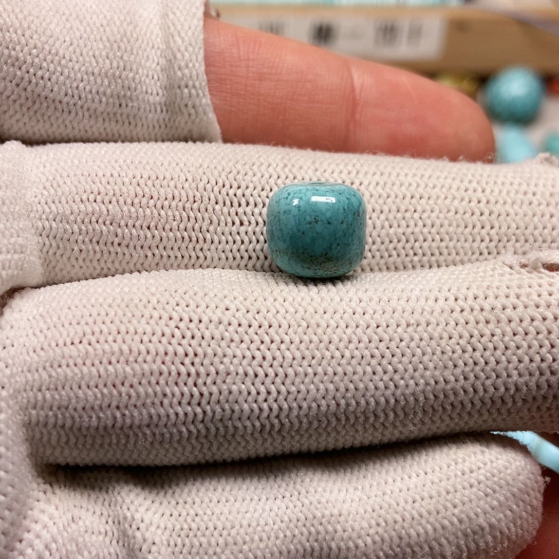 未镶嵌绿松石珠宝半成品