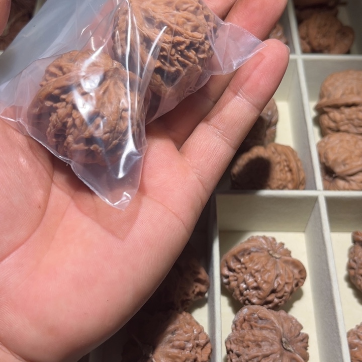 清***茶吊坠文玩核桃宫灯25