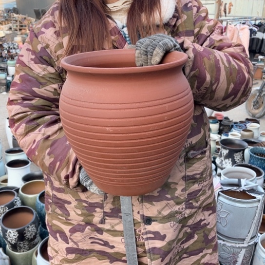 红陶口23高26正品