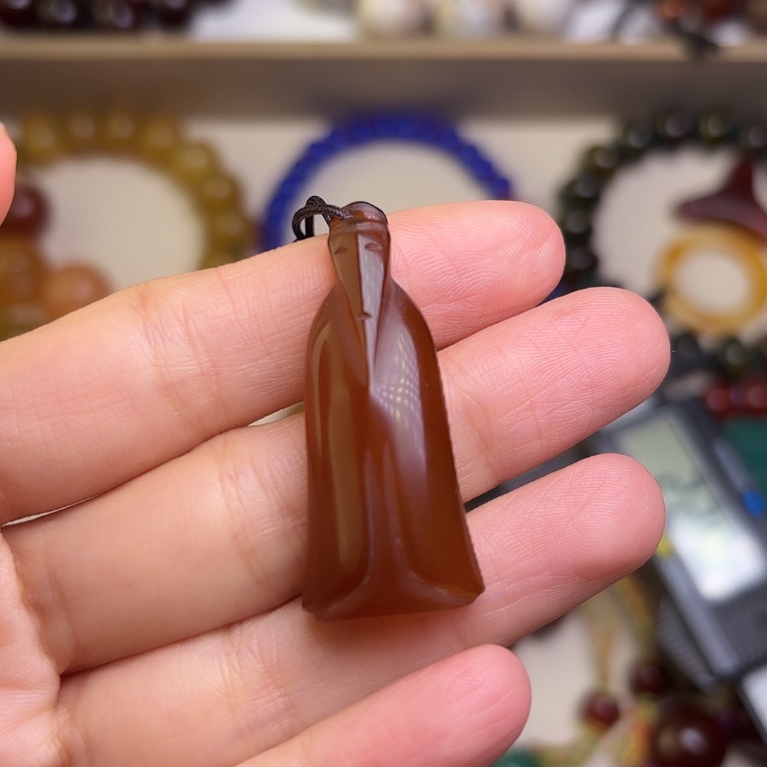 光***哥玛瑙/玉髓未镶嵌颈饰