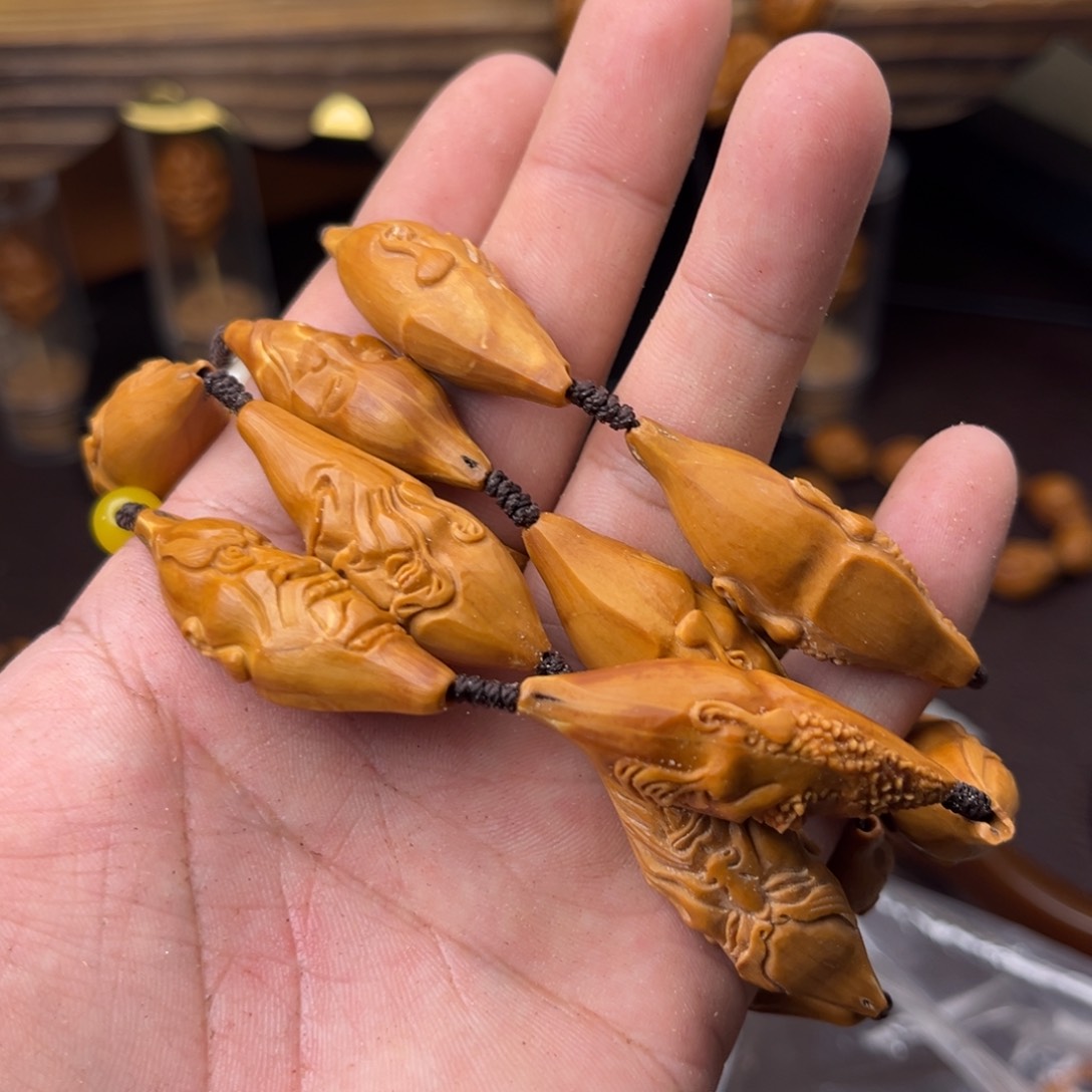 橄榄核吊坠橄榄核柳叶1.4