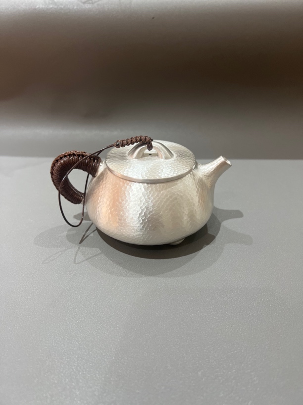 足银家用功夫茶具精品茶壶240毫升左右258克重