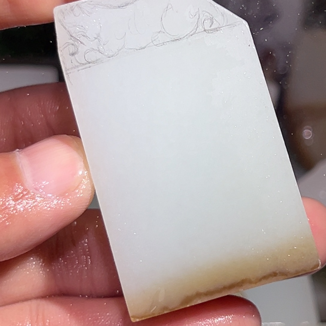 挂件未镶嵌定制和田玉