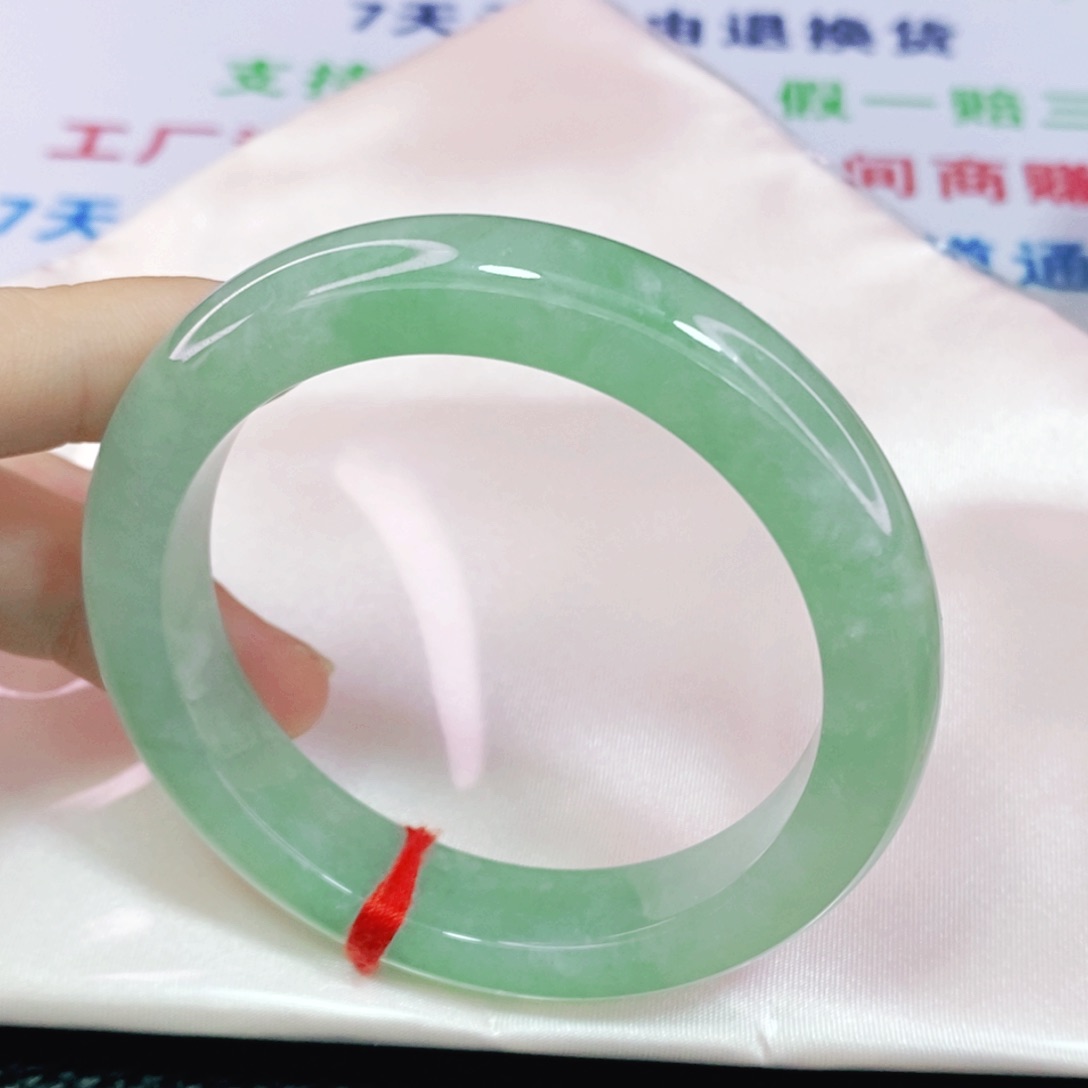 未镶嵌手镯翡翠54正圈