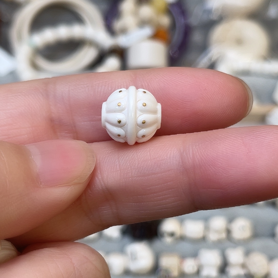 猛犸象牙手串/手链/手镯金碗