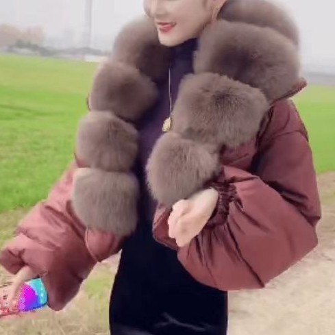 冬季新款气质洋气短款外套半身裙女装