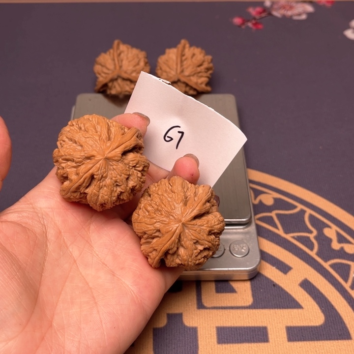 文玩核桃把件42大粗筋