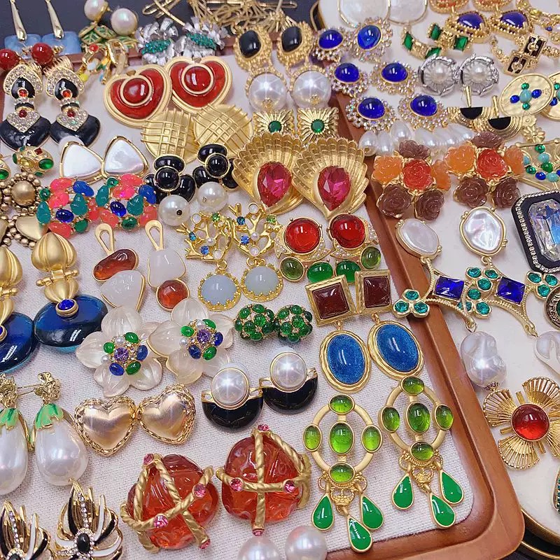 合金耳饰 合金耳饰（直播选款链接）耳钉耳饰