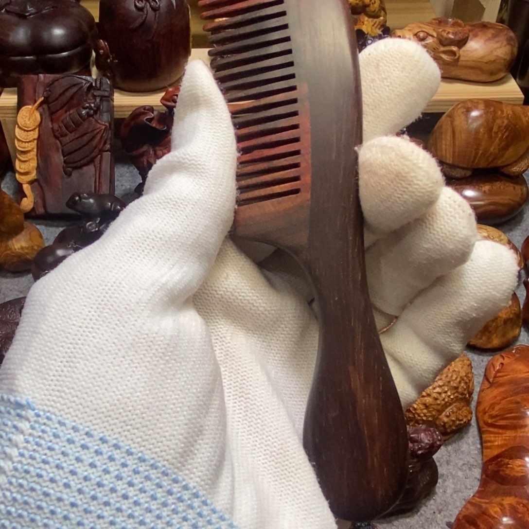 小叶紫檀手串/手链大红酸枝梳子