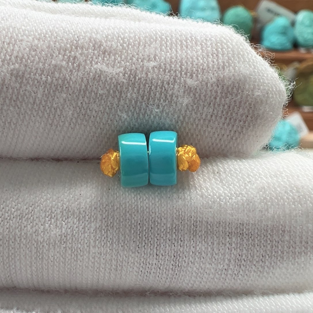 绿松石未镶嵌隔片 5.6mm