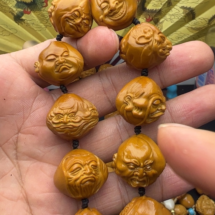 橄榄核手串/手链2.3十八罗汉