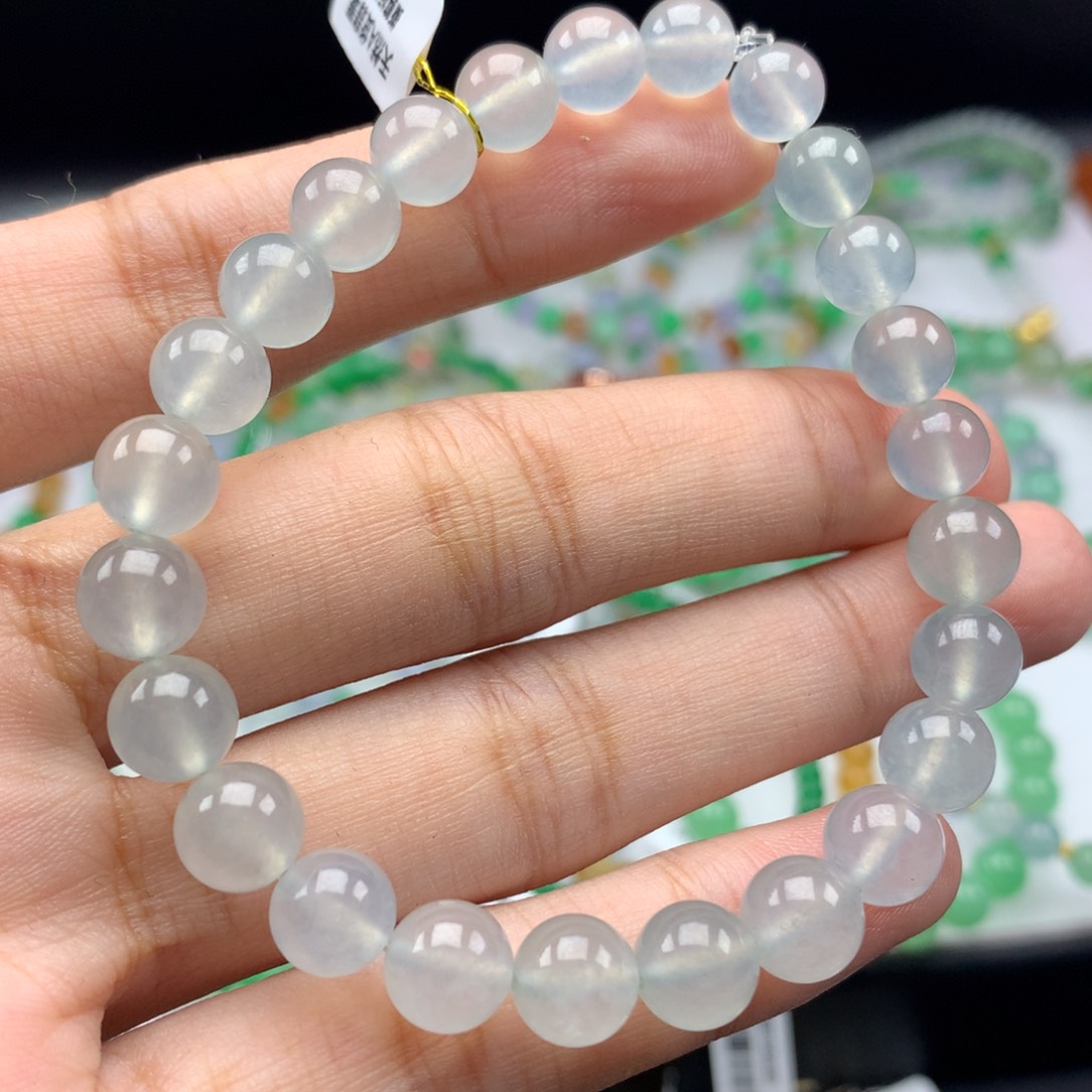 翡翠手链未镶嵌卡