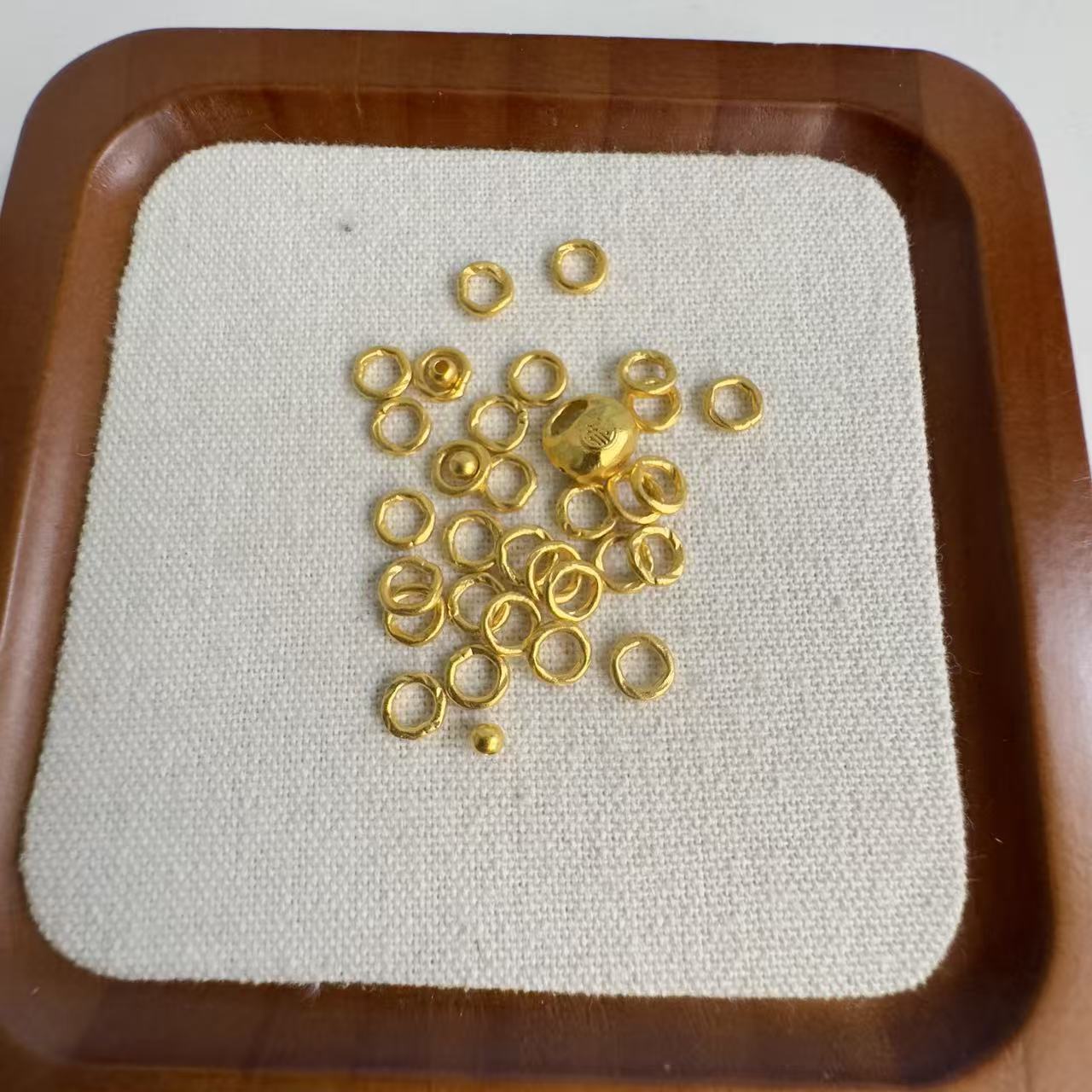 足金999 卡3古法卡6盘缠胖福