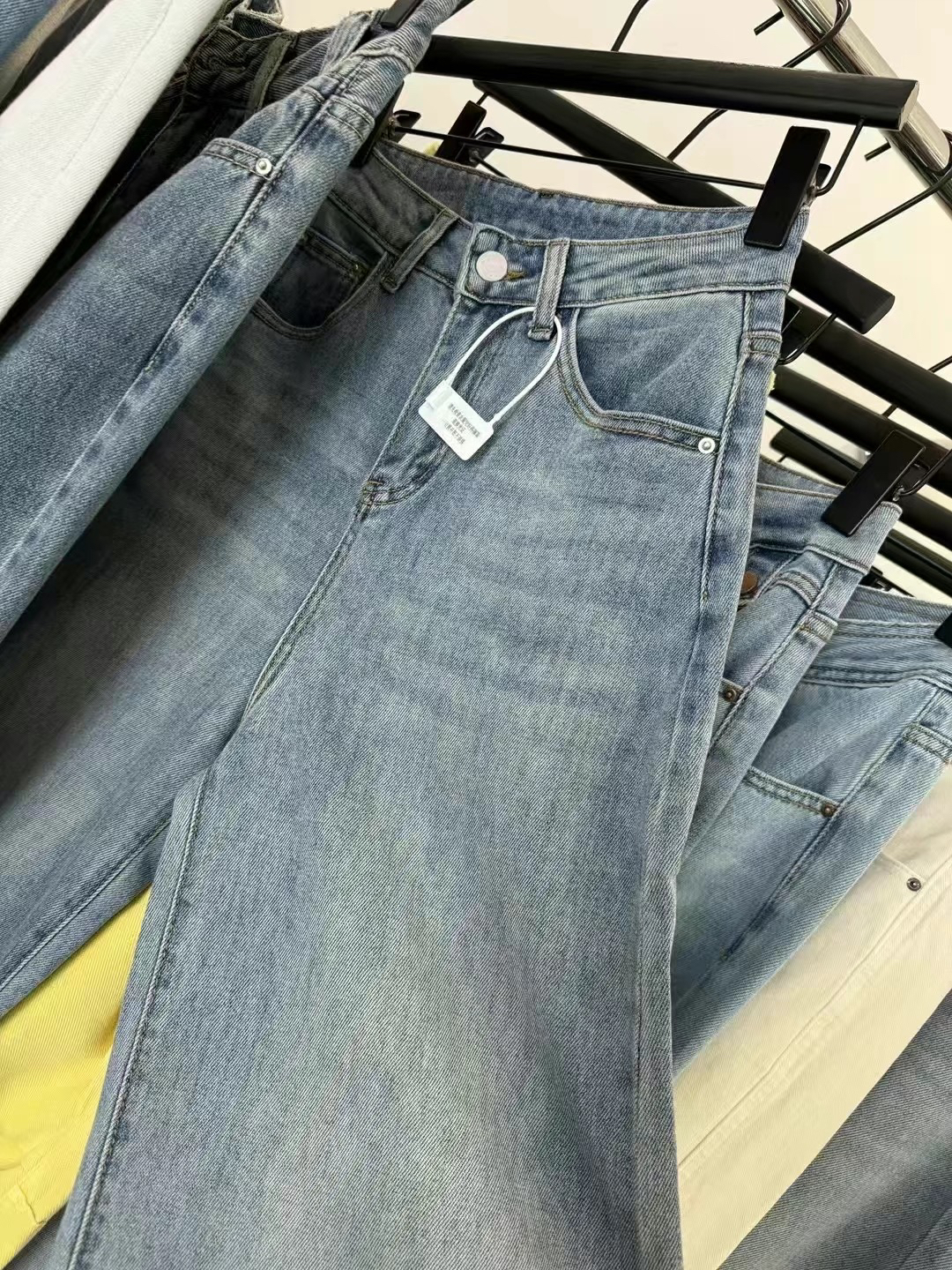 （琪）2025春夏新款牛仔裤小个子梨形休闲显瘦百搭