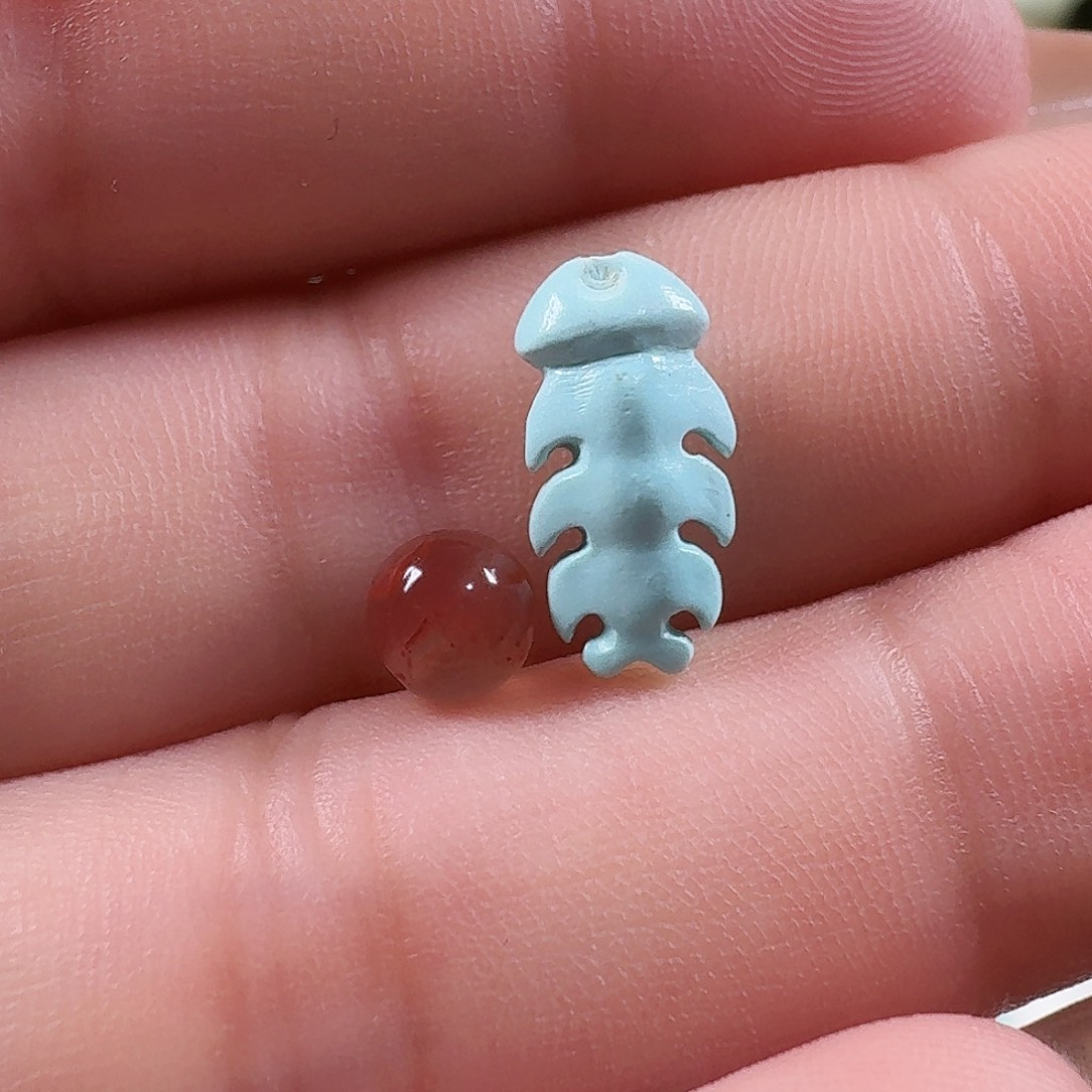 南红玛瑙未镶嵌颈饰