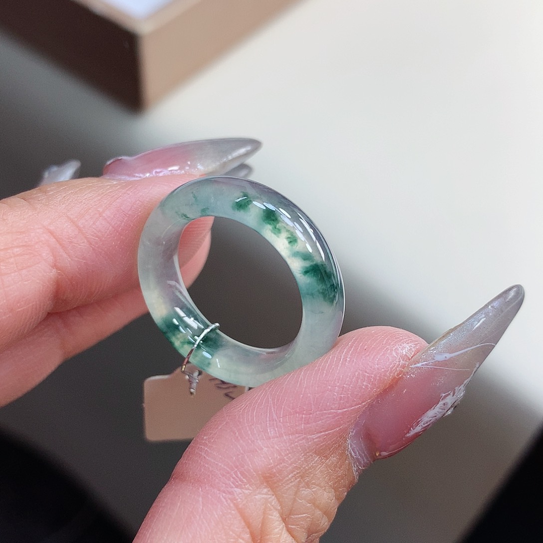 翡翠戒指未镶嵌14号