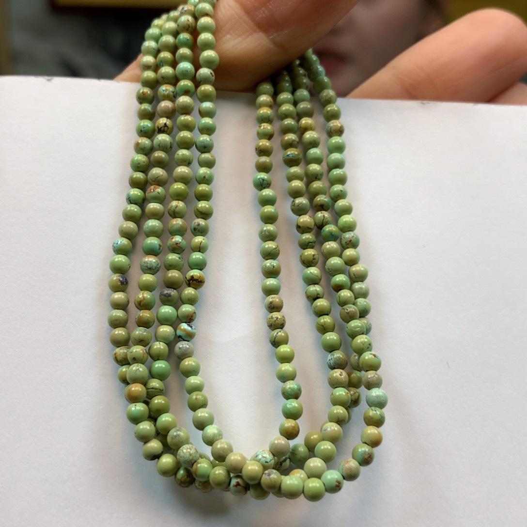 绿松石长链未镶嵌