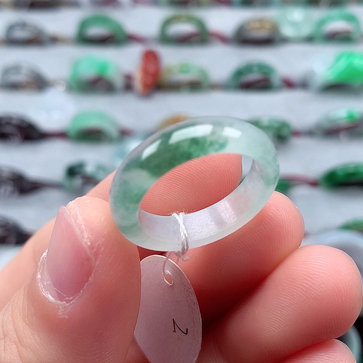 翡翠戒指未镶嵌17号