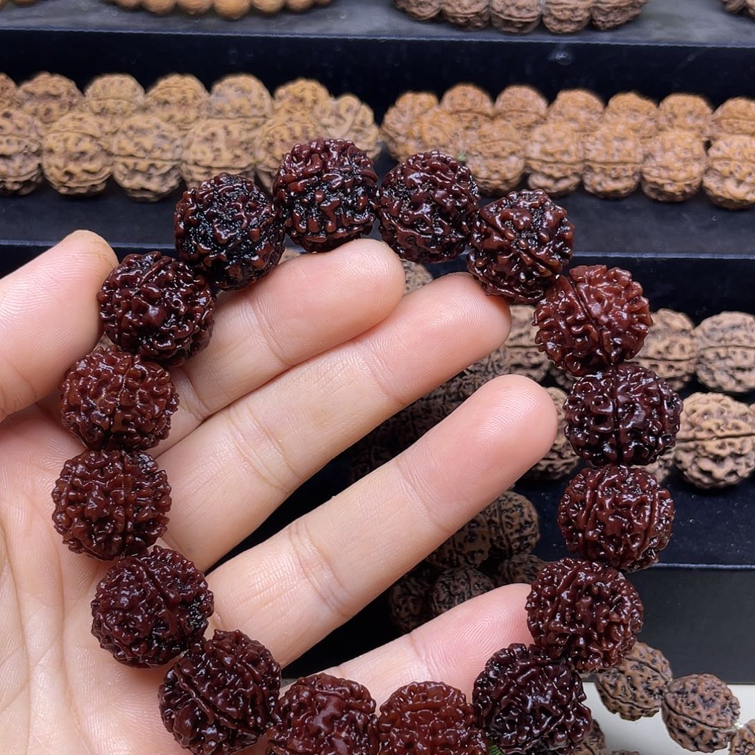 手串金刚菩提20mm荔枝纹六瓣